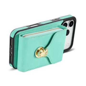 iPhone 17 Pro Alt-i-et cover med pung og rem - Mynte