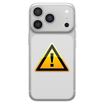 iPhone 17 Pro Bag Cover Reparation - inkl. ramme - Sølv