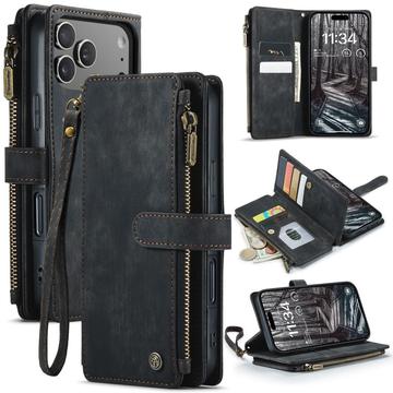 iPhone 17 Pro Caseme C30 Multifunktionel Pung - Sort