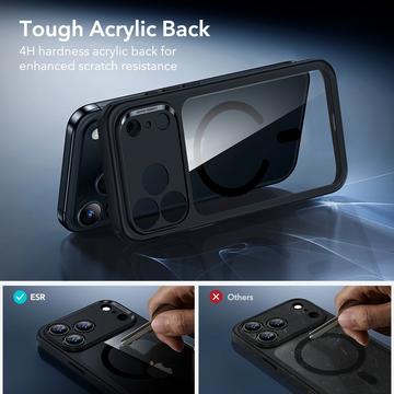 iPhone 17 Pro ESR HaloLock MagSafe Classic Hybridsæt - Gennemsigtig sort