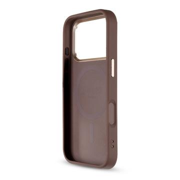iPhone 17 Pro Guess 4G Strap Limited Edition Cover - MagSafe-kompatibel - Brun