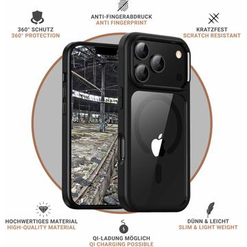 iPhone 17 Pro JT Berlin Pankow Hybrid MagSafe Cover - sort / klar