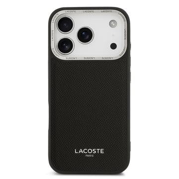 iPhone 17 Pro Lacoste Champs Élysées Cover - MagSafe-kompatibel - Sort