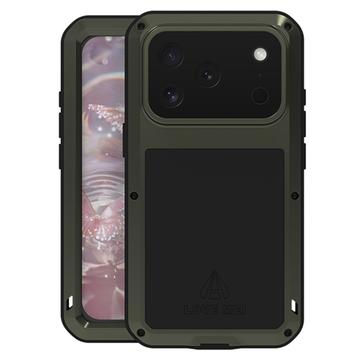 iPhone 17 Pro Love Mei Powerful Hybrid Cover - Grøn