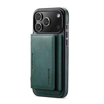 iPhone 17 Pro MagKing K2 MagSafe-etui med aftagelig pung - Grøn