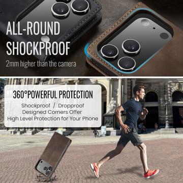 iPhone 17 Pro Max Caseme 013 Series Pung - Kaffe