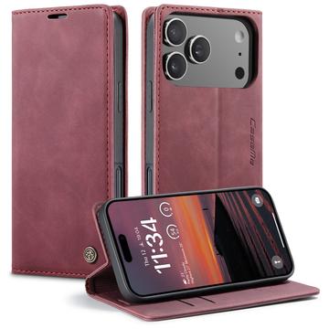 iPhone 17 Pro Max Caseme 013 Series Pung - Vinrød