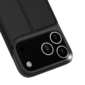 iPhone 17 Pro Max Dux Ducis Skin Pro Flip Cover - Sort
