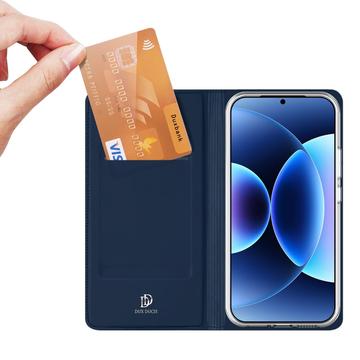 Xiaomi 17 Pro Max Dux Ducis Skin Pro Flip Cover - Blå