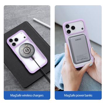 iPhone 17 Pro Max Dux Ducis Skin X Pro Magnetisk Flip Cover - Lilla