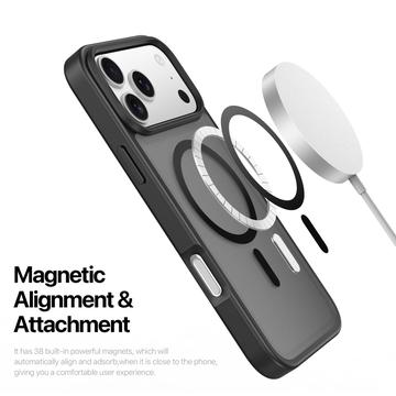 iPhone 17 Pro Max Dux Ducis Yind Hybrid Cover - MagSafe-kompatibel - Sort