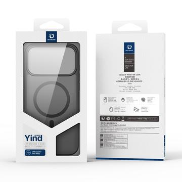 iPhone 17 Pro Max Dux Ducis Yind Hybrid Cover - MagSafe-kompatibel - Sort