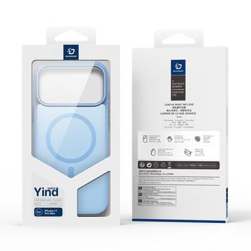 iPhone 17 Pro Max Dux Ducis Yind Hybrid Cover - MagSafe-kompatibel - Lyseblå