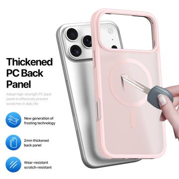 iPhone 17 Pro Max Dux Ducis Yind Hybrid Cover - MagSafe-kompatibel - Lysepink