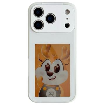 iPhone 17 Pro Max InkZone DIY E-Ink NFC Cover - Hvid