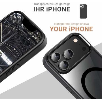 iPhone 17 Pro Max JT Berlin Pankow Hybrid MagSafe Cover - sort / klar
