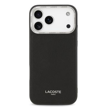 iPhone 17 Pro Max Lacoste Champs Élysées Cover - MagSafe-kompatibel - Sort