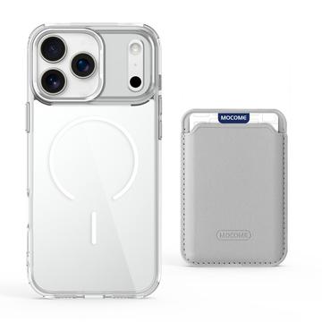 iPhone 17 Pro Max MagSafe Cover med kortholder - gennemsigtig