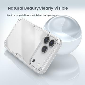 iPhone 17 Pro Max Nillkin Nature TPU Pro Hybrid Cover - Gennemsigtig