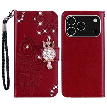 iPhone 17 Pro Max Ugle Rhinsten Pung - Rød