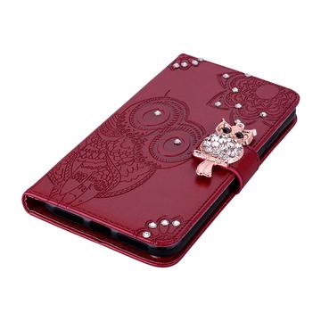 iPhone 17 Pro Max Ugle Rhinsten Pung - Rød