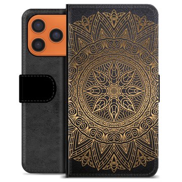 iPhone 17 Pro Max Premium Flip Cover med Pung - Mandala