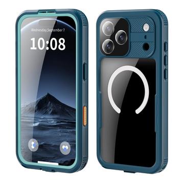 iPhone 17 Pro Max Redpepper IP68 Magnetisk vandtæt cover - Blå