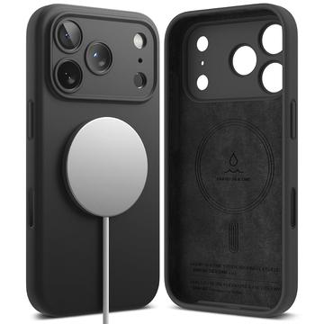 iPhone 17 Pro Max Ringke Liquid Silicone MagSafe Cover - Sort