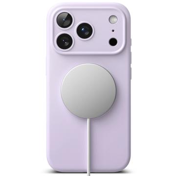 iPhone 17 Pro Max Ringke Liquid Silicone MagSafe Cover - Lyselilla