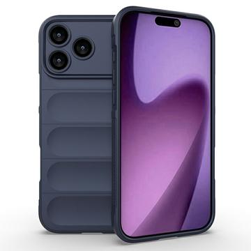 iPhone 17 Pro Max Rugged TPU Cover - Mørkeblå