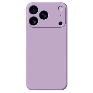 iPhone 17 Pro Max Stødsikkert Silikone Cover - lilla