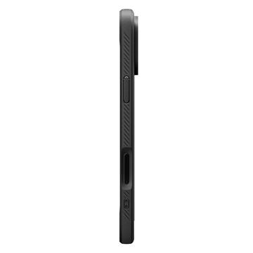 iPhone 17 Pro Max Spigen Rugged Armor Mag TPU Cover - Sort