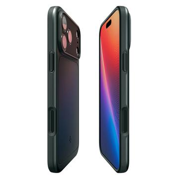 iPhone 17 Pro Max Spigen Thin Fit Mag MagSafe Cover - Afgrund grøn