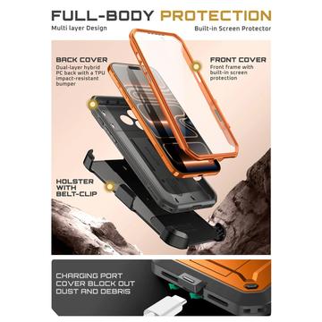 iPhone 17 Pro Max Supcase Unicorn Beetle Pro Hybrid Cover - Koral