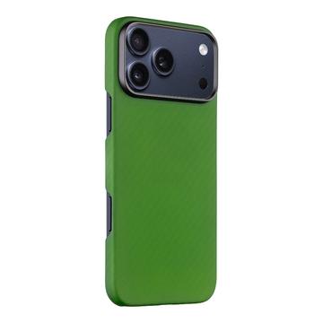 iPhone 17 Pro Max Tactical MagForce Aramid Cover - Grøn tudse