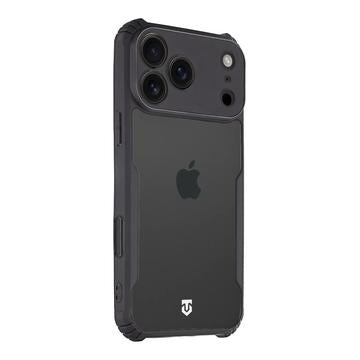 iPhone 17 Pro Max Tactical Quantum Stealth Cover med forstærkede hjørner - klar / sort
