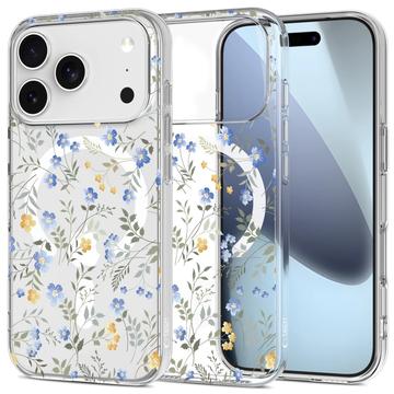 iPhone 17 Pro Max Tech-Protect FlexAir MagSafe TPU Cover - Forårsblomster