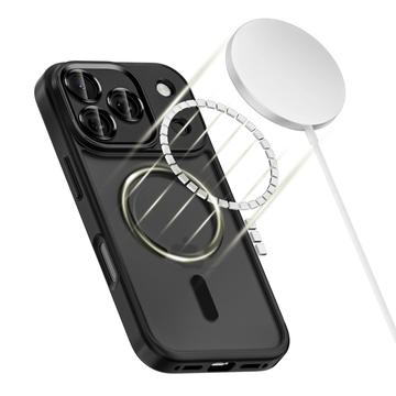 iPhone 17 Pro Max Tech-Protect MagCam Cover - MagSafe-kompatibel - mat sort