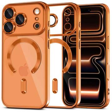 iPhone 17 Pro Max Tech-Protect MagFlex Cover - MagSafe-kompatibelt - Klar / Kosmisk Orange