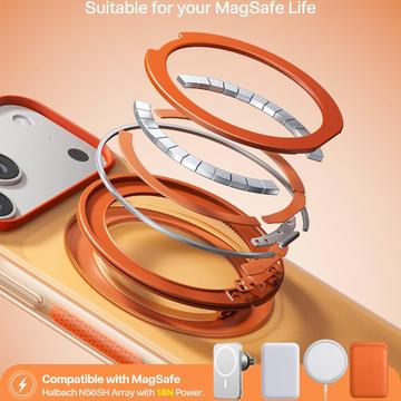 iPhone 17 Pro Max Torras O3 Hue MagSafe Cover - Gylden citrus