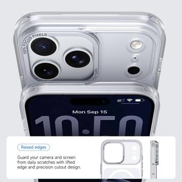 iPhone 17 Pro Max Tofarvet hybrid cover - MagSafe-kompatibel - hvid