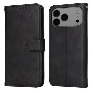 iPhone 17 Pro Max Pung Etui med Stativ - sort