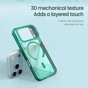 iPhone 17 Pro Nillkin IceBlade Prop Magnetisk Cover - MagSafe-kompatibel, skydelåg til linse - Grøn