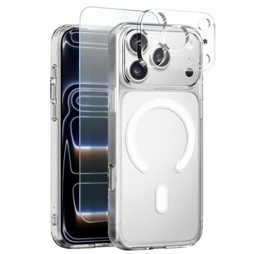 iPhone 17 Pro Northjo 3-i-1 beskyttelsessæt - MagSafe-kompatibel - Klar