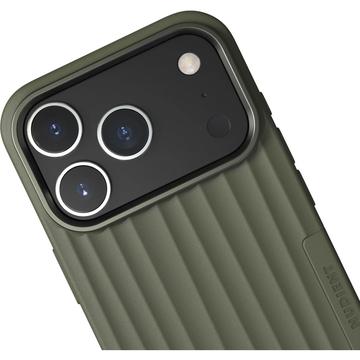 iPhone 17 Pro Nudient Bold Cover - MagSafe-kompatibel - olivengrøn