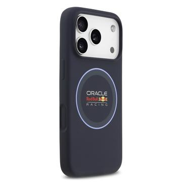 iPhone 17 Pro Oracle Red Bull Racing Blue Ring Flydende Silikone Cover - MagSafe-kompatibel - Flåde