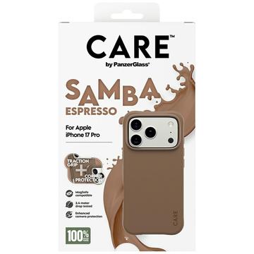 iPhone 17 Pro PanzerGlass Care Fashionable Samba Cover - MagSafe-kompatibel - Espresso