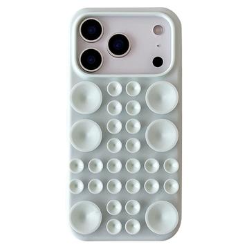 iPhone 17 Pro Silikone cover med sugekop - grøn