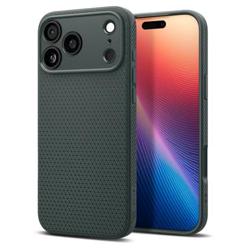 iPhone 17 Pro Spigen Liquid Air TPU Cover - Afgrundsgrøn