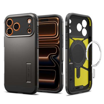 iPhone 17 Pro Spigen Tough Armor T Mag Cover - Pistolmetal